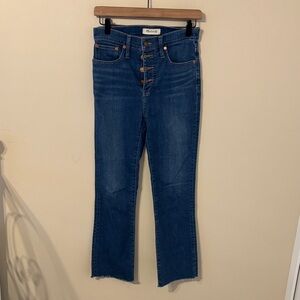 Madewell Cali-Demi Boot Butty Fly Jeans
